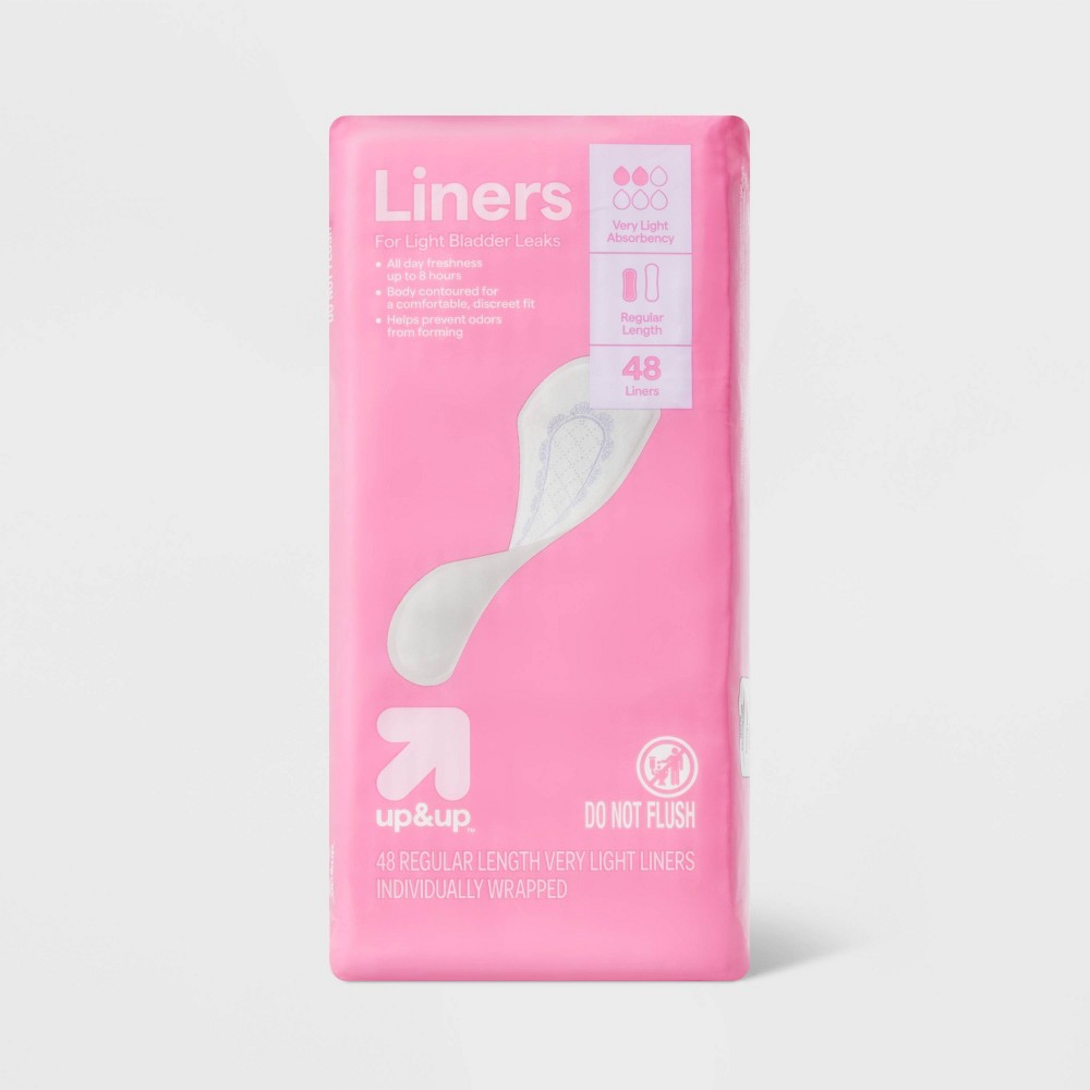 (( Case Pack Of 6)) Panty Liners - Very Light Absorbency - Regular - 48ct - up&up™