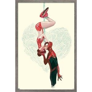 Trends International Marvel Comics Spider-Man: Renew your Vows Framed Wall Poster Prints - 1 of 4