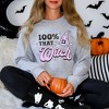 Simply Sage Market Women's Graphic Sweatshirt Purple 100% That Witch - 2 of 4