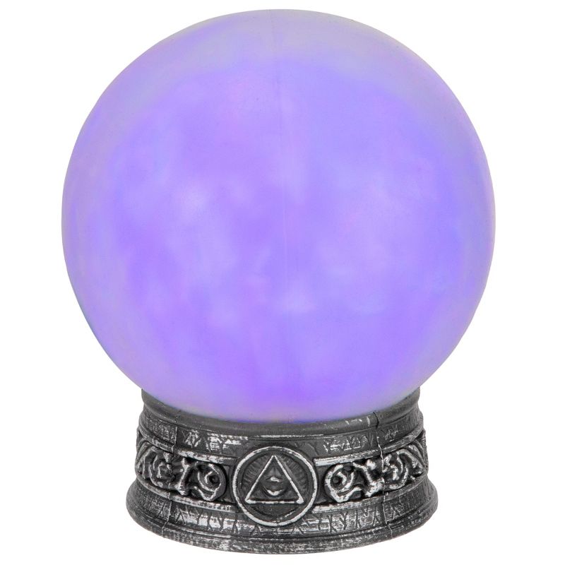 Northlight 8" LED Lighted Mystical Crystal Ball with Sound Halloween Decoration, 1 of 5