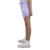 Converse® Girls' French Terry Ruched Side Shorts - Violet - 2 of 4
