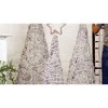 Whitewash Twig Topiary Trees with Star Finials – Indoor Holiday Decorative Set of 3 – 85"Tall by Kalaou - 2 of 3