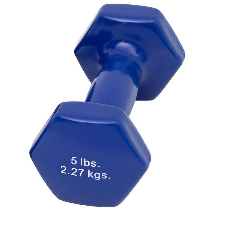 CanDo vinyl coated dumbbell, 2 of 4