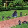 Big Dot of Happiness Starry Skies - Yard Sign and Outdoor Lawn Decorations - Gold Celestial Party Yard Signs - Set of 8 - 2 of 4