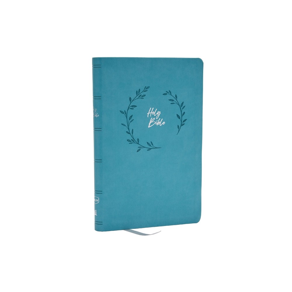 NKJV Holy Bible, Value Ultra Thinline, Teal Leathersoft, Red Letter, Comfort Print - by Thomas Nelson (Leather Bound)