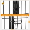 Yaheetech 8 Panels Dog Playpen Panels Metal Pet Playpen, Black - 4 of 4