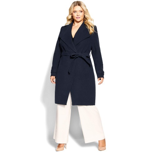 Target plus size on sale coat