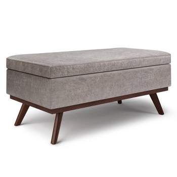 Large Ethan Lift Top Coffee Table Storage Ottoman - WyndenHall