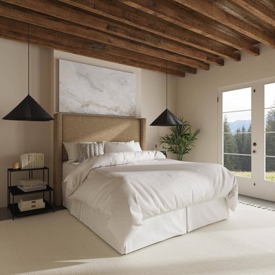 Austin Wingback Headboard Cozy Faux Shearling - Threshold™