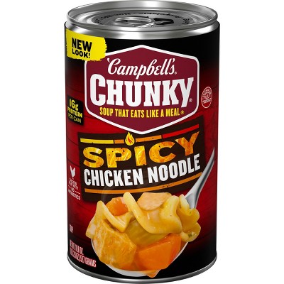 Campbells Chunky Spicy Chicken Noodle Soup - 18.6oz
