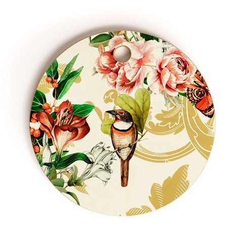 Marta Barragan Camarasa Baroque Flower Bouquet I Cutting Board - Deny Designs - image 1 of 3