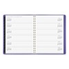 Contemporary Weekly/Monthly Planner, 11.38 x 9, Purple Cover, 12-Month (Jan to Dec): 2025 - 3 of 4