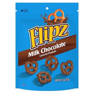 Flipz Milk Chocolate Covered Pretzels Milk Chocolate 7.5 oz - 1 of 1