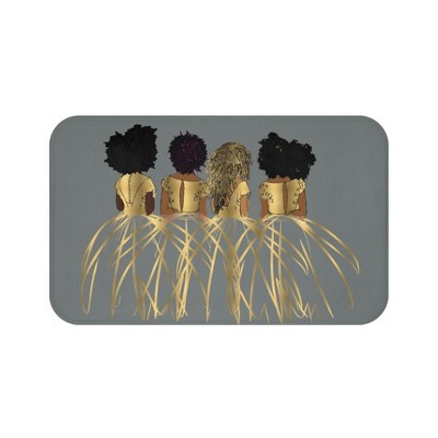 Pardon My Fro 30" x 20" Microfiber Plush Bath Mat