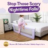 ComfyBumpy Bed Rail for Toddlers, Toddler Bed Rails for Twin, Full & Toddler Bed Size,  Baby Bed Side Rail for Kids - 3 of 4