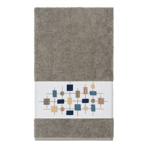 Linum Home Textiles 100% Turkish Cotton KHLOE Embellished Towel Set - 1 of 1