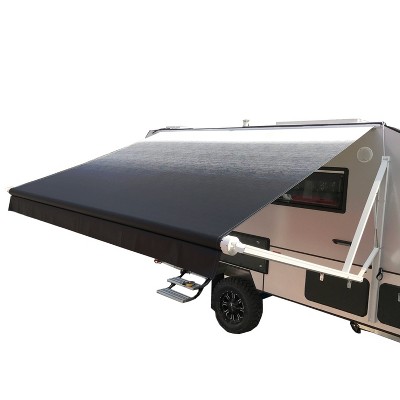 ALEKO Motorized Retractable  16 X 8 feet RV Awning Home Patio Canopy 16'x8'