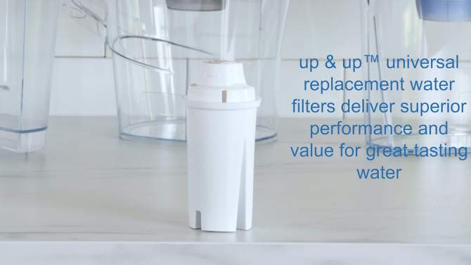 Replacement Water Filters - up & up™, 2 of 12, play video