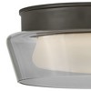 Fredrick Ramond Lighting Demi 1 - Light Flush Mount in  Black Oxide - image 4 of 4