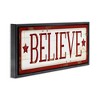Stupell Industries Believe Red Christmas Phrase, 25" x 11" - 3 of 4