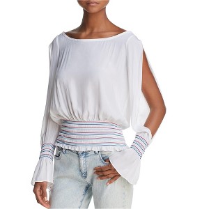 Ramy Brook Womens Slit Sleeve Pullover Blouse - 1 of 1