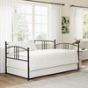 Twin Metal Daybed with Trundle, No Box Spring Needed - 4 of 4