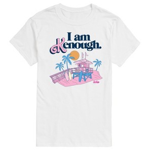 Men's - Barbie - I Am Kenough Lifeguard Stand Short Sleeve Graphic T-Shirt - 1 of 4