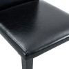 CAVINAS 18 Inch Minimalist Dining Chairs Restaurant Chair,Set of 2,Upholstery Chairs for Living Room,Restuaurant Furniture Chair,Metal Legs - 4 of 4