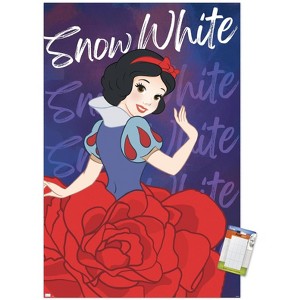 Trends International Disney Princess: Flower Senses - Snow White Unframed Wall Poster Print White Mounts Bundle 14.725" x 22.375" - 1 of 4
