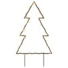 VidaXL Christmas Light Decoration with Spikes Tree 115 LEDs 35.4 in. - 2 of 4