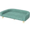 Okak Soft Elevated Pet Bed for Large & Medium Dogs,Raised Pet Couch Comfy Dog Sofa Bed with Washable Cushion - 2 of 4