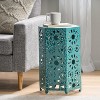 Christopher Knight Home Eliana Indoor/Outdoor Hexagon Iron Side Table - 2 of 4