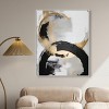 Art Remedy Monochromatic Circular Modern Minimal Abstracts Framed - 2 of 4