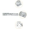 INSPIRE CHIC Women's Skinny Elastic Sequins Decor Stretchy Waist Belts for Dresses 2 Pcs 25.19" - 2 of 4