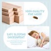 CAVINAS Twin/Full/Queen Size Montessori Floor Bed for Kids,Toddler Bed Frame with Safety Guardrails&Slats,Slatted Floor Bed for Girls,Boys,Teens - 4 of 4