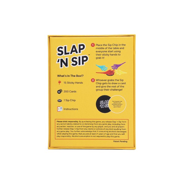 Juego de Mesa Slap N Sip 4
