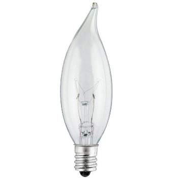 Westinghouse 25 W CA8 Decorative Incandescent Bulb E12 (Candelabra) Warm White 25 pk