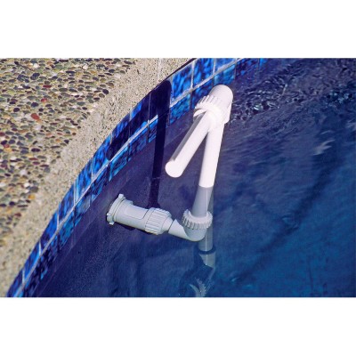 White Adjustable Spa and Pool Waterfall Fountain