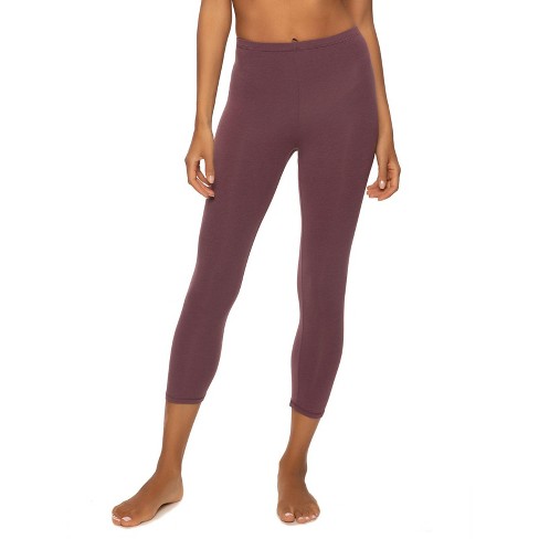 Sueded Athletic Capri Legging, Felina