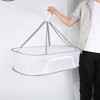 Unique Bargains Single Layer Drying Basket Gray 1 Pc - 2 of 4