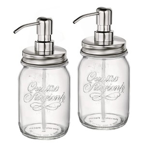Bormioli Rocco Quattro Stagioni Soap Dispenser 17 oz - Set of 2 - 1 of 4