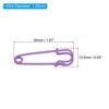 Unique Bargains Metal DIY Blankets Crafts Brooch Making Home Sewing Large Safety Pins 12 Pcs - 2 of 4