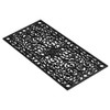 HomeRoots 24" X 48" Black Scrollwork Outdoor Rubber Door Mat - 4 of 4