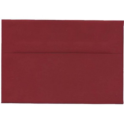 JAM Paper A8 Invitation Envelopes 5.5 x 8.125 Dark Red 31511319I