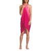 Lands' End Women's Tasseled Swim Cover-up Sarong - 4 of 4
