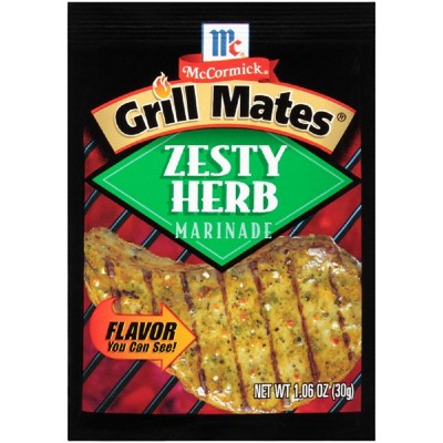 McCormick Grill Mates Zesty Herb Marinade 1.06-oz.