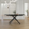 KTMBDW 83" Extensible Sintered Stone Dining Table, Modern Kitchen Table with Durable & Scratch-Resistant Surface for Dining Room - 2 of 4