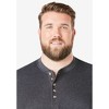 KingSize Tall Waffle-Knit Thermal Henley Tee Big - 4 of 4