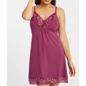 Women's Bust Support Chemise - Montelle Intimates M - 1 of 1