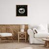 Stupell Industries Happy Halloween Cat & Pumpkin Floating Frame Canvas Art, Brown, 25" x 25" - 3 of 4